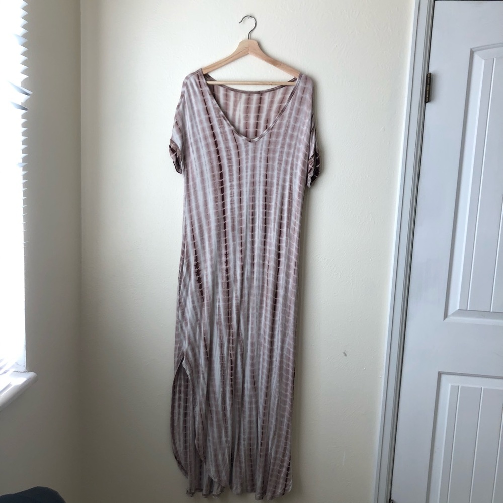 Tie dye maxi with pockets